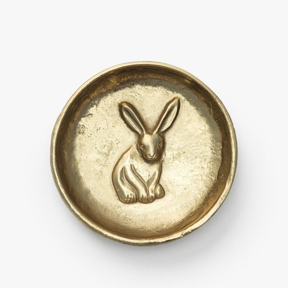 Lapin Brass Bunny Catchall Dish – McGee & Co, Spring Easter Decor, 2025